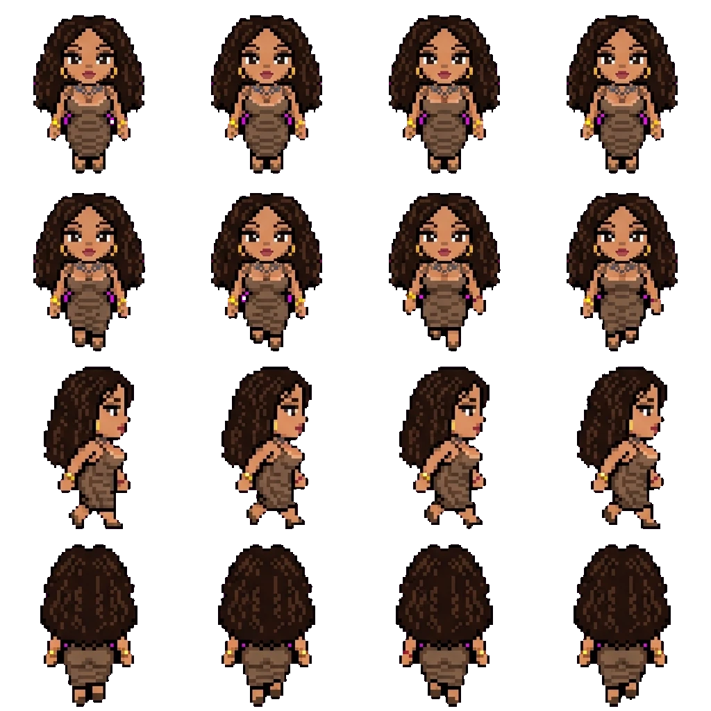 Paola Suárez movement sprite