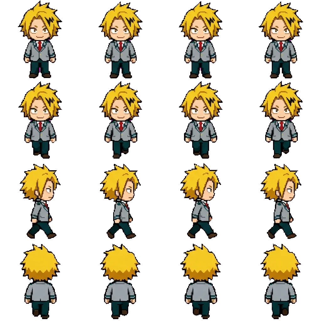 Denki movement sprite