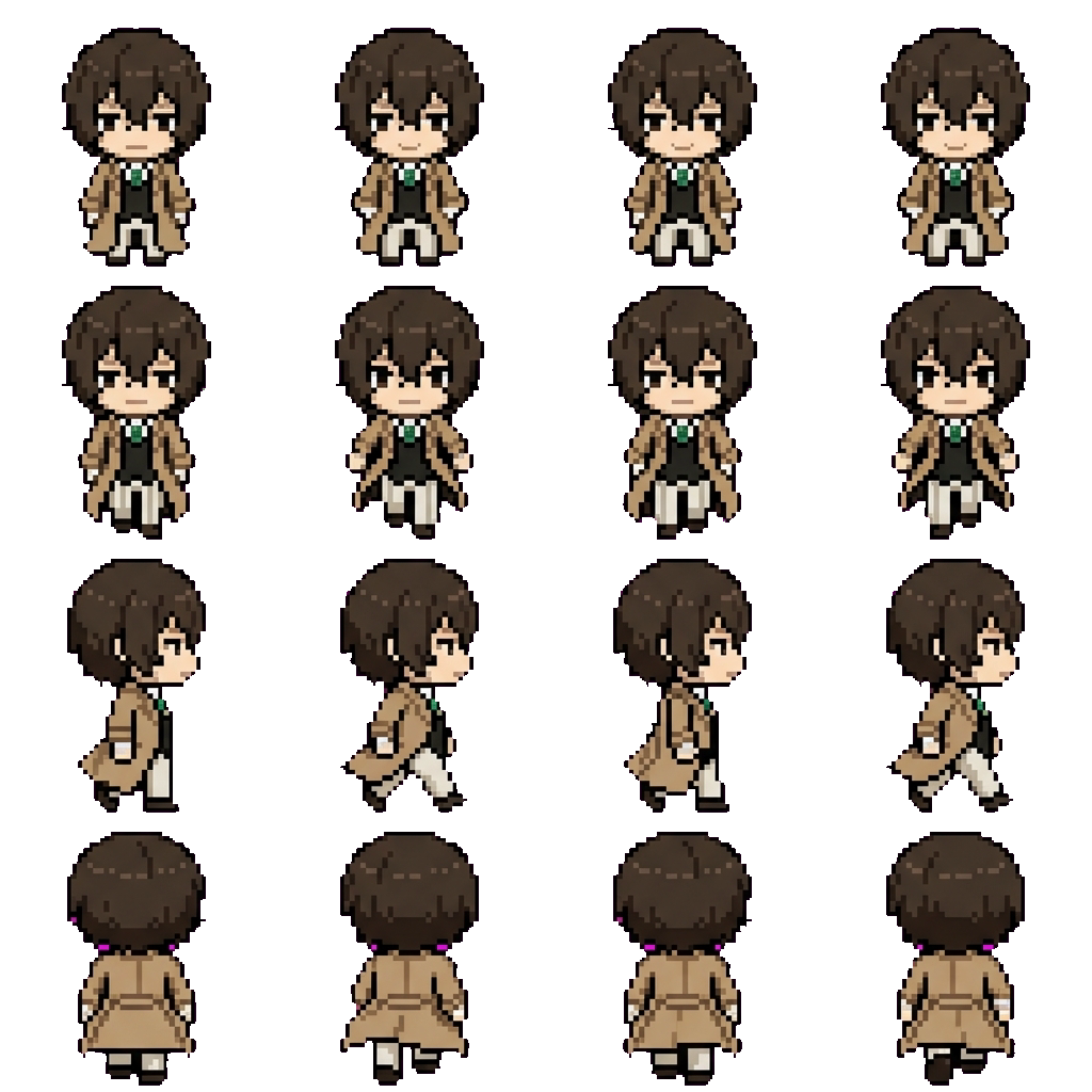 Dazai movement sprite