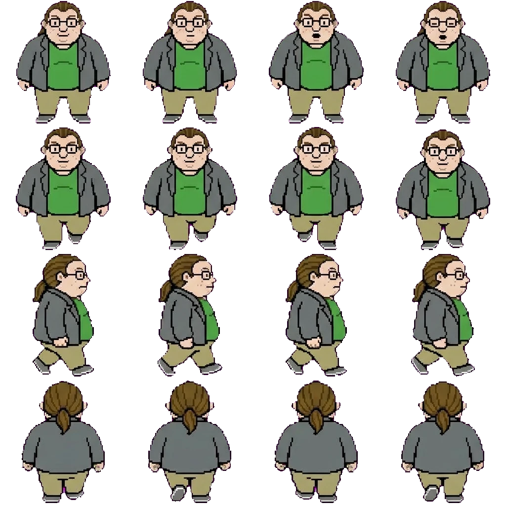 Josh movement sprite
