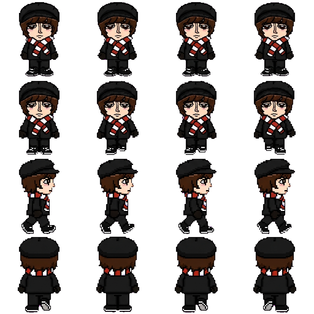 John Lennon movement sprite