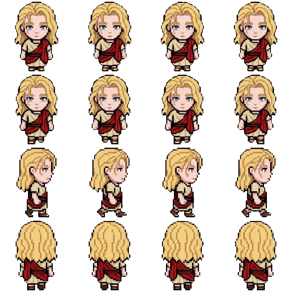 Marius De Romanus movement sprite