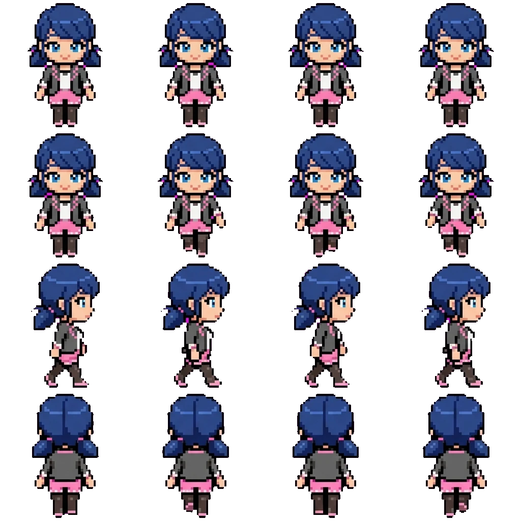 Marinette movement sprite