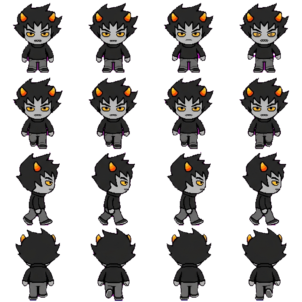 Karkat Vantas movement sprite