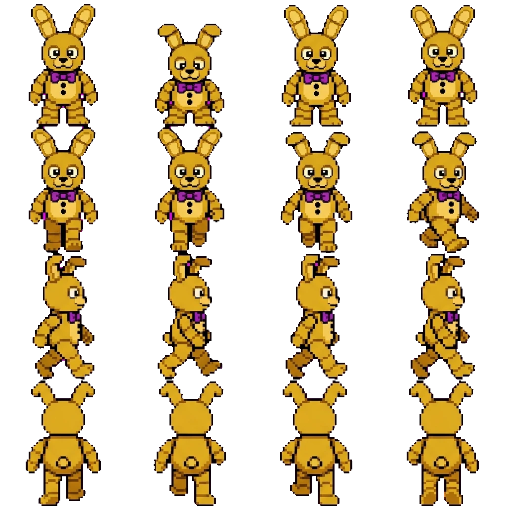 Spring Bonnie movement sprite