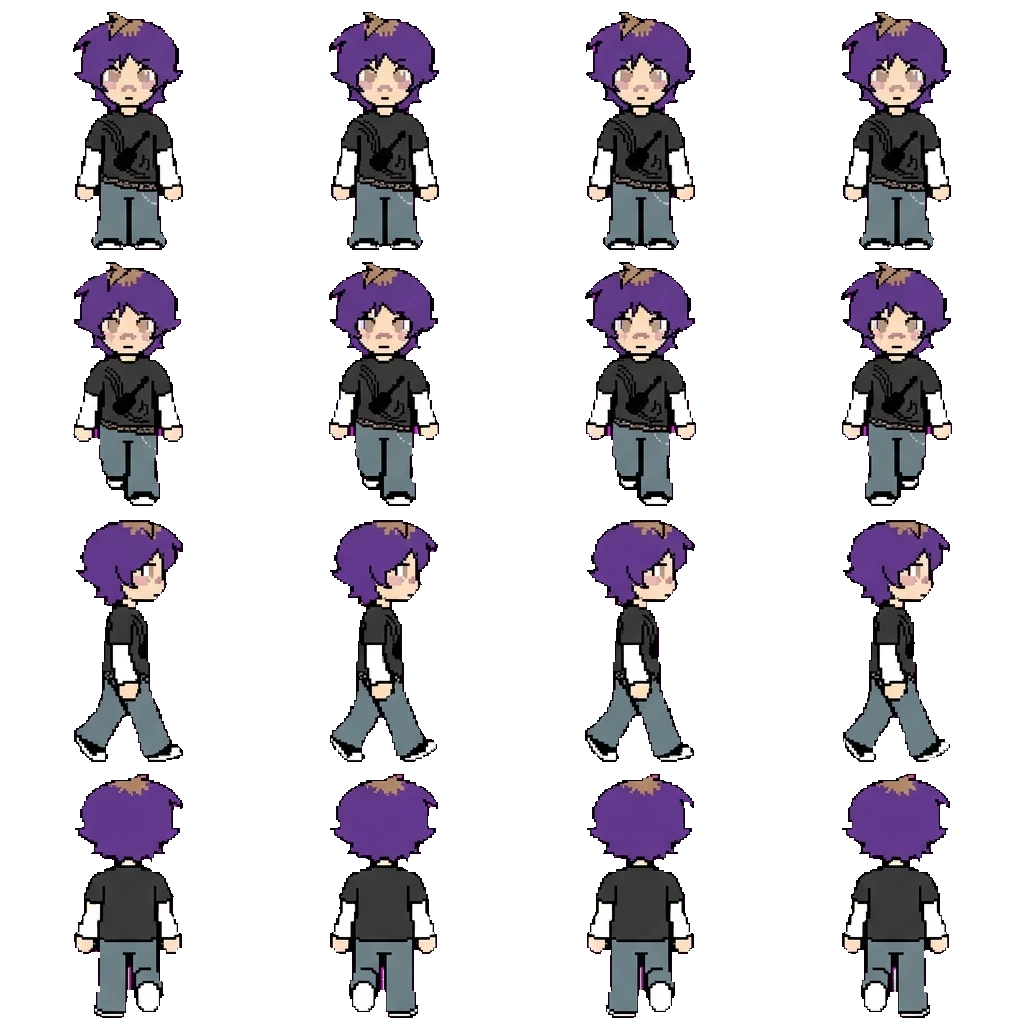 Dennis movement sprite