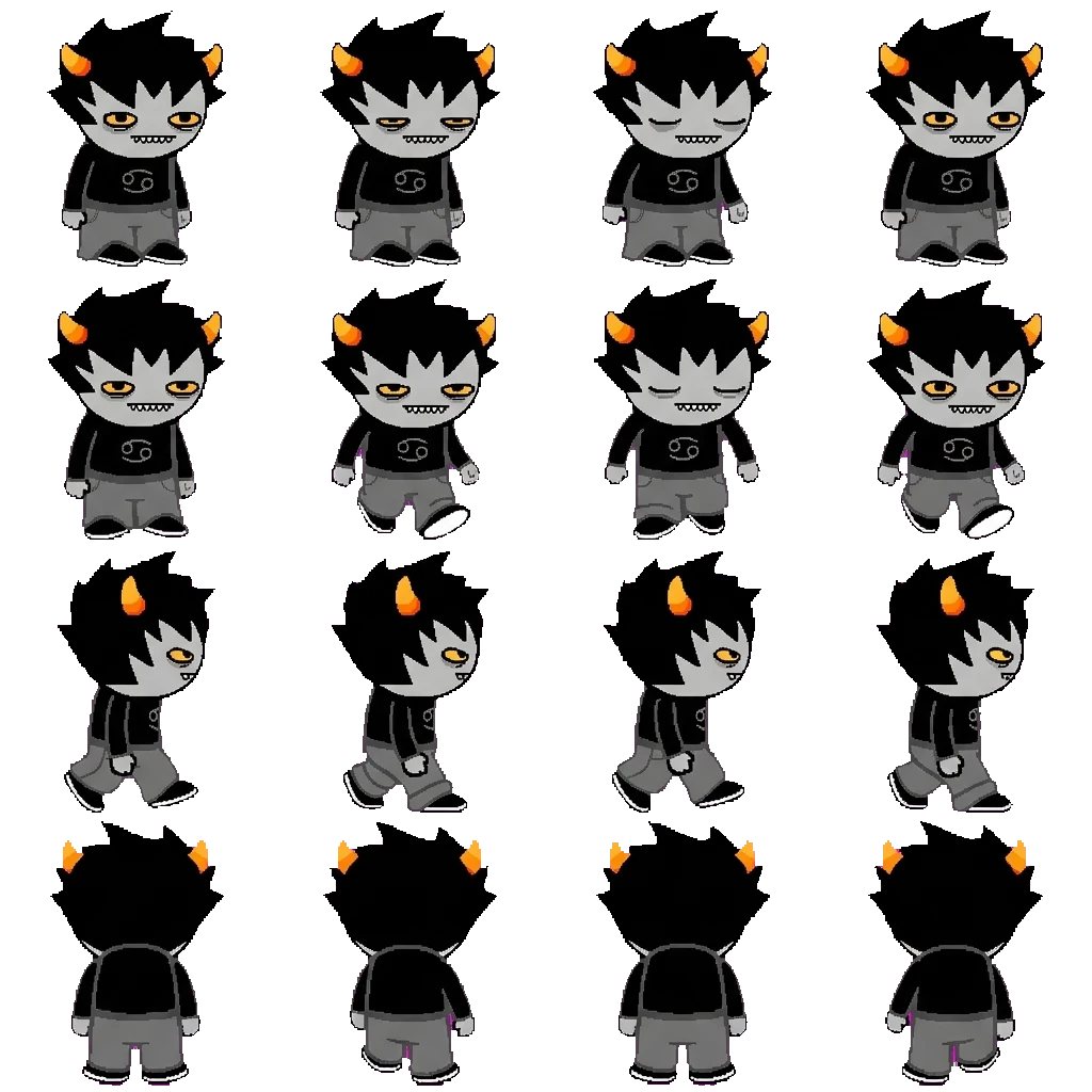 Karkat Vantas movement sprite
