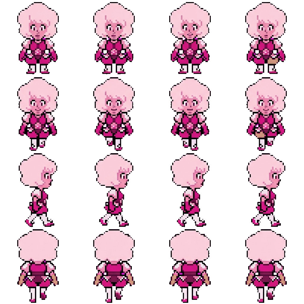 Pink Diamond movement sprite