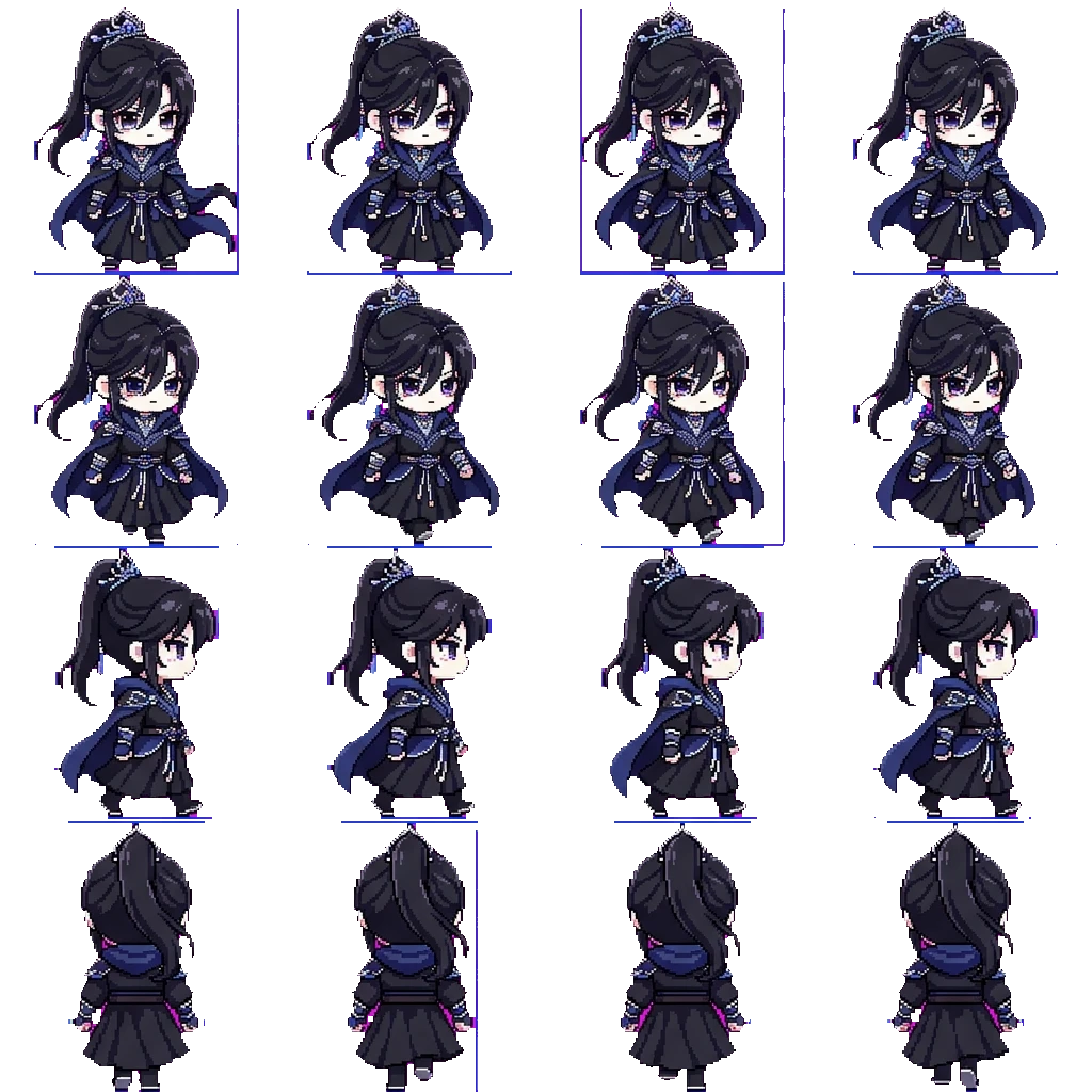 Lin Yue movement sprite