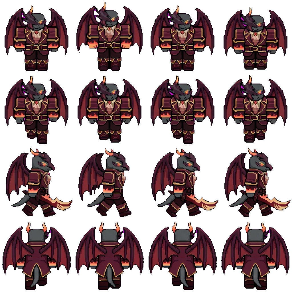Firebrand movement sprite
