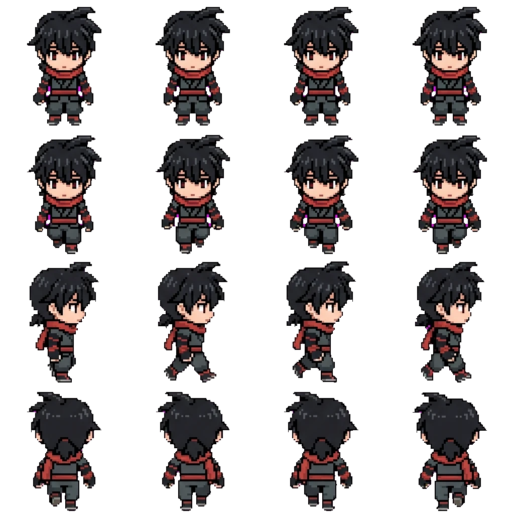 Ivan Kamishiro movement sprite