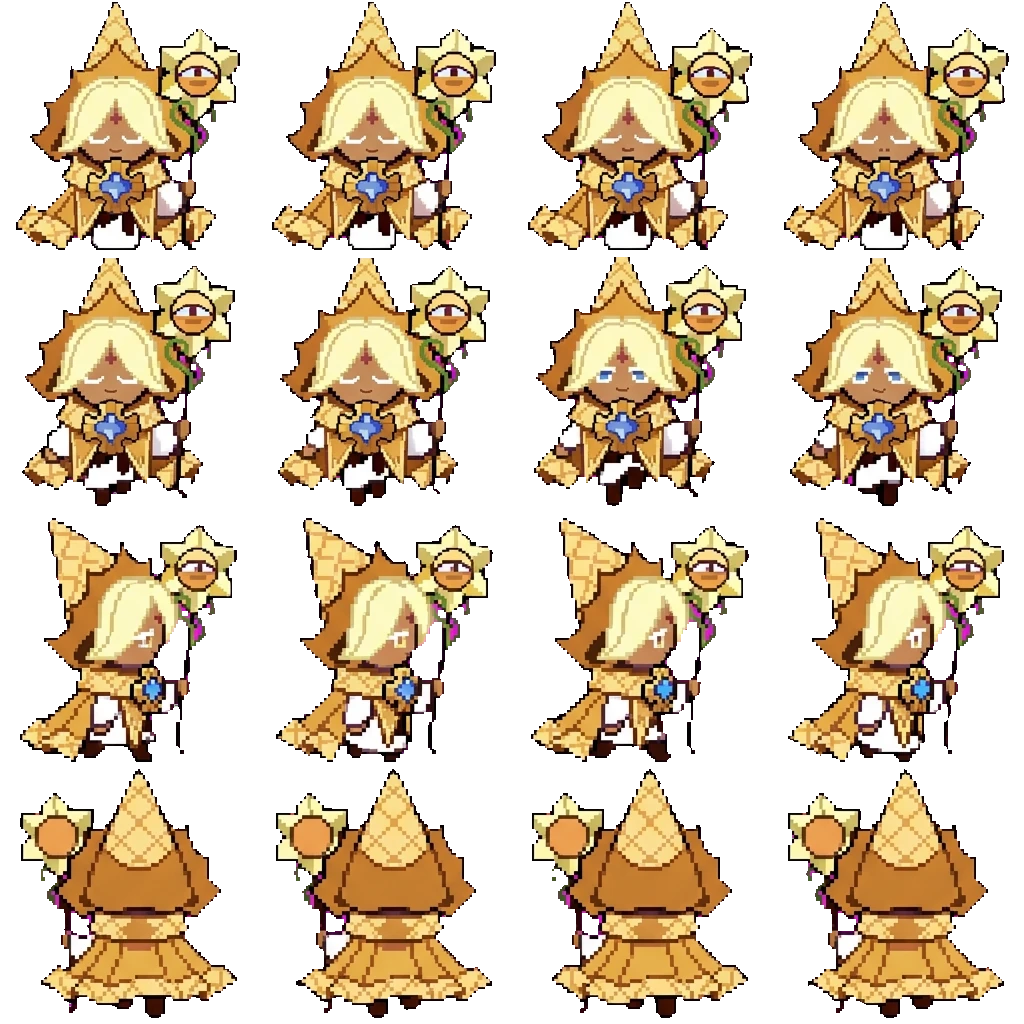 Pure Vanilla Cookie movement sprite