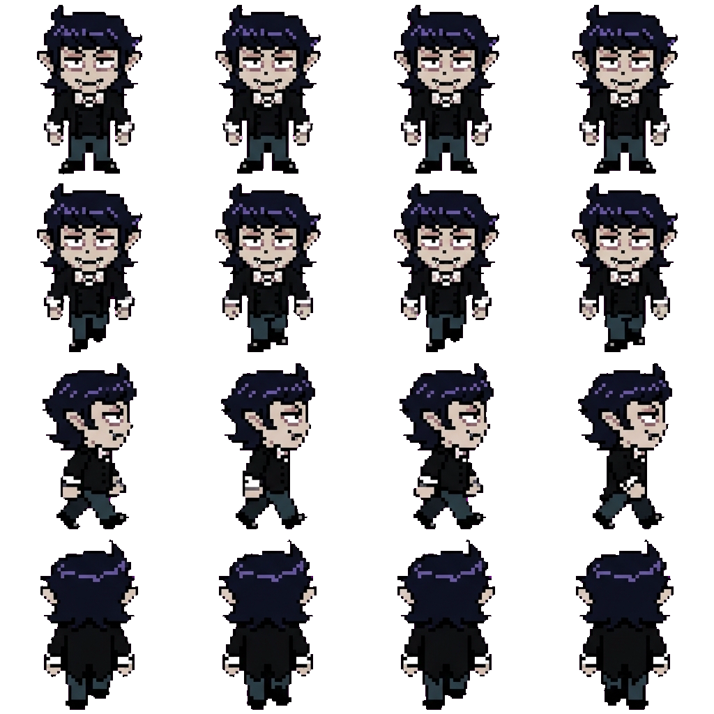 Damien Lucius Thorn movement sprite