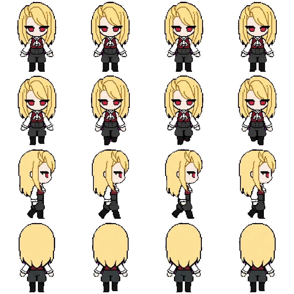 Aurel movement sprite