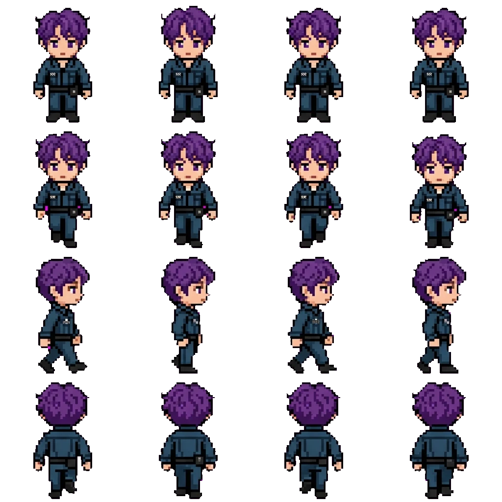 Lee Know movement sprite