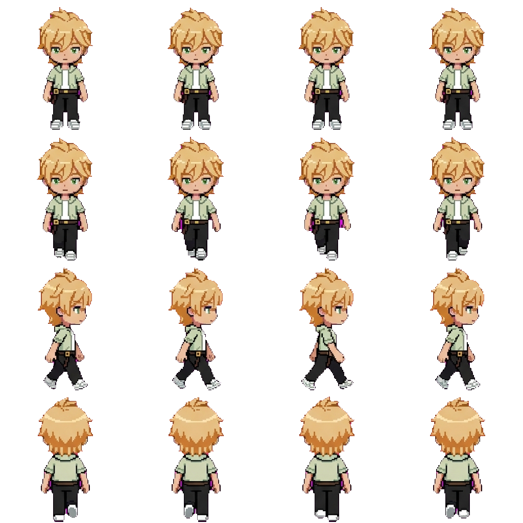 Adrien movement sprite