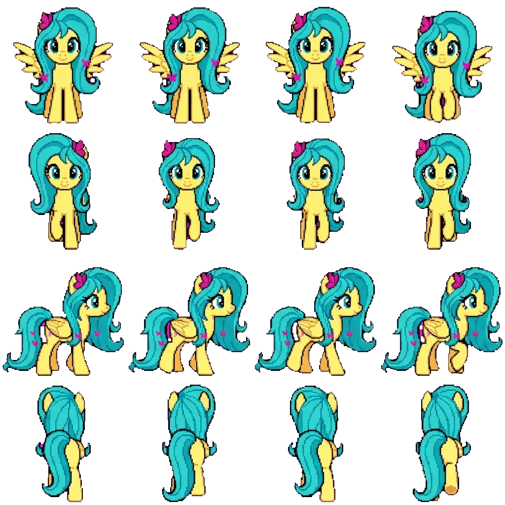 Violet Glow movement sprite
