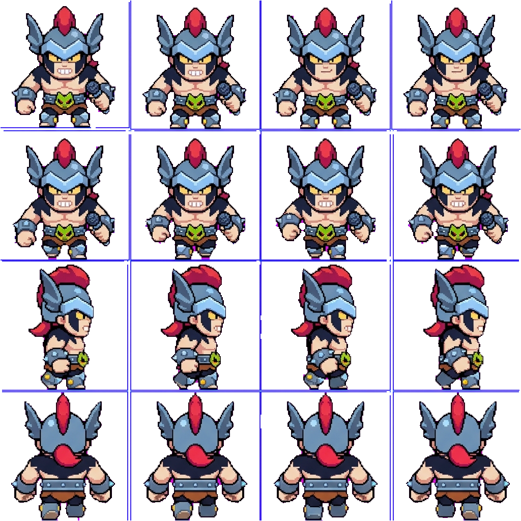 Damián movement sprite