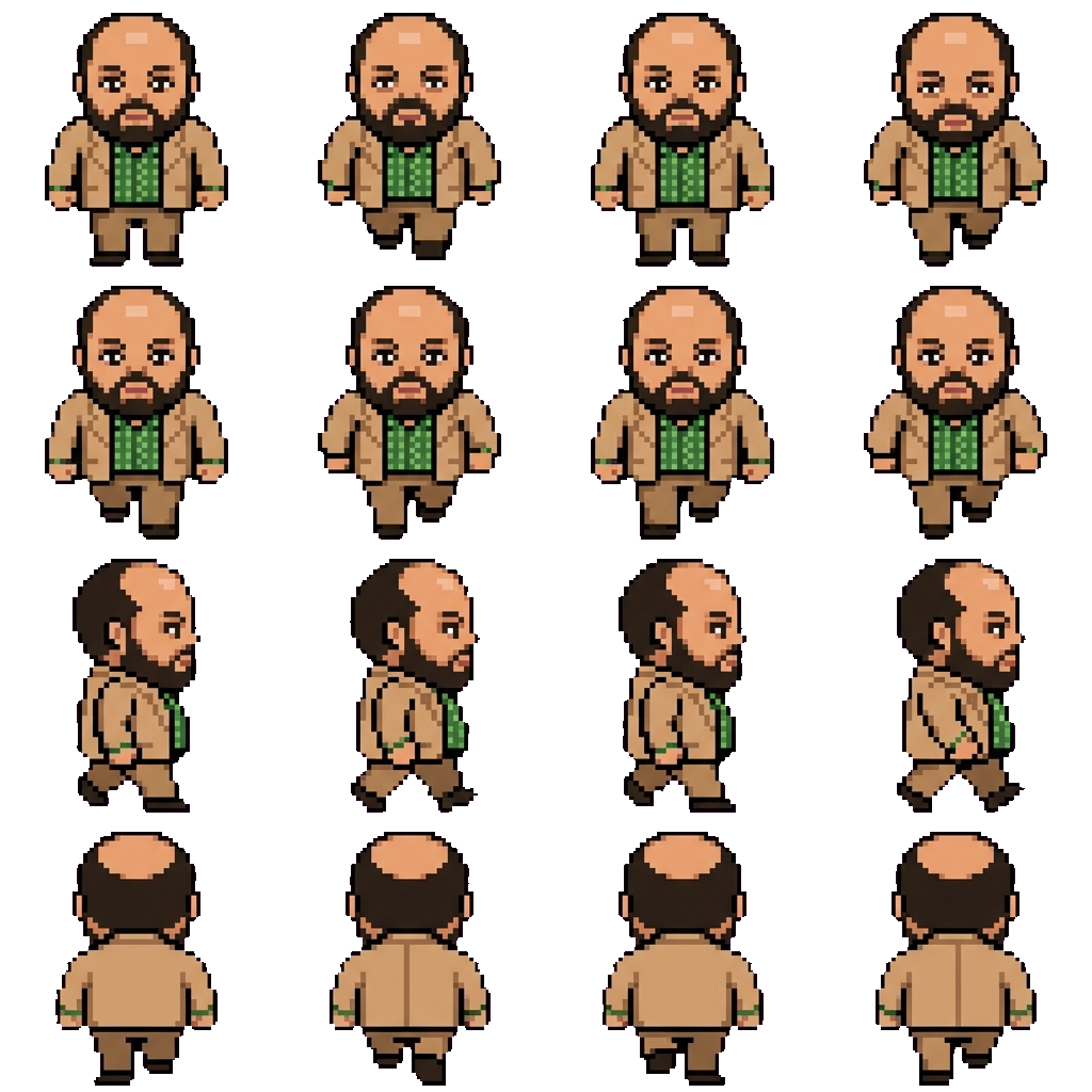 Martin movement sprite