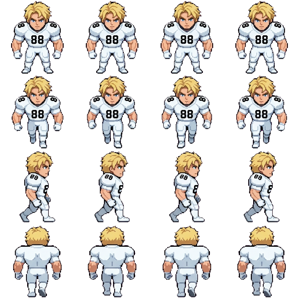 ليون movement sprite
