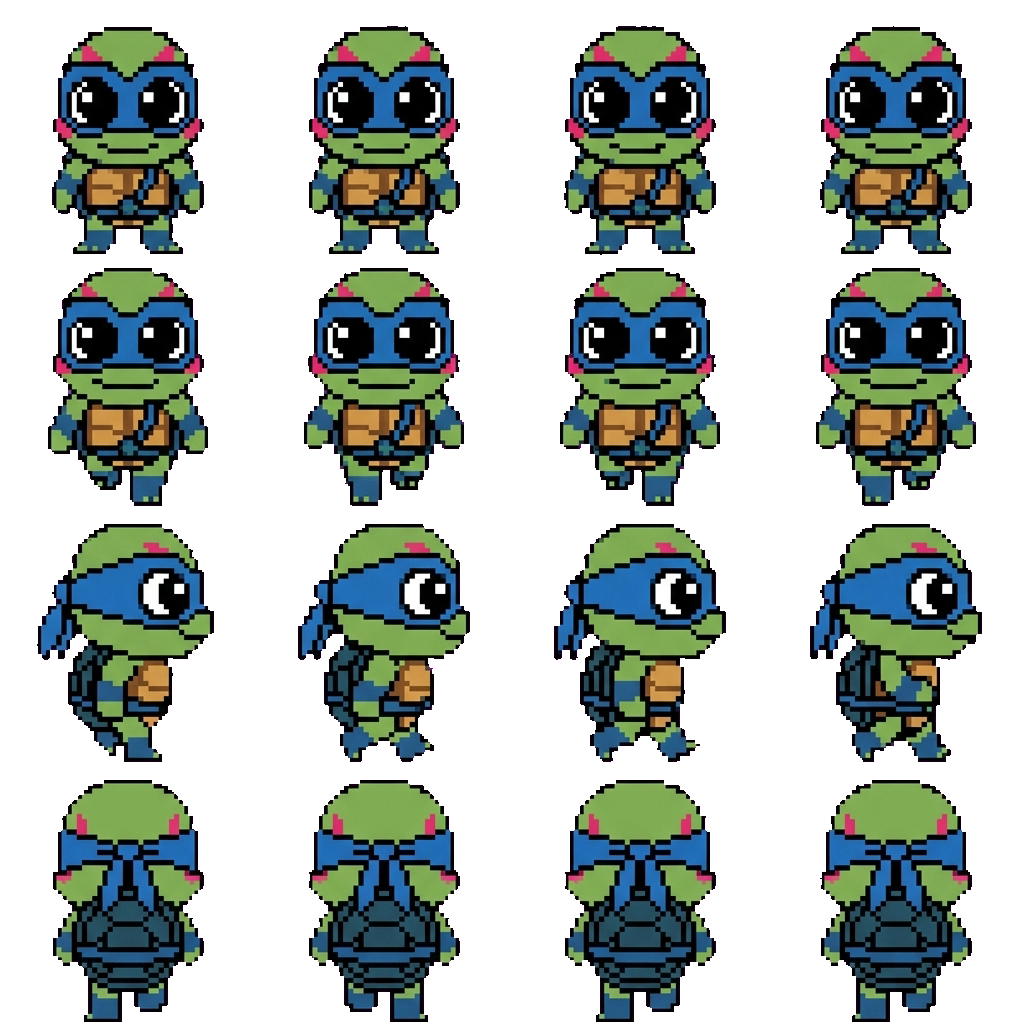 Leo movement sprite