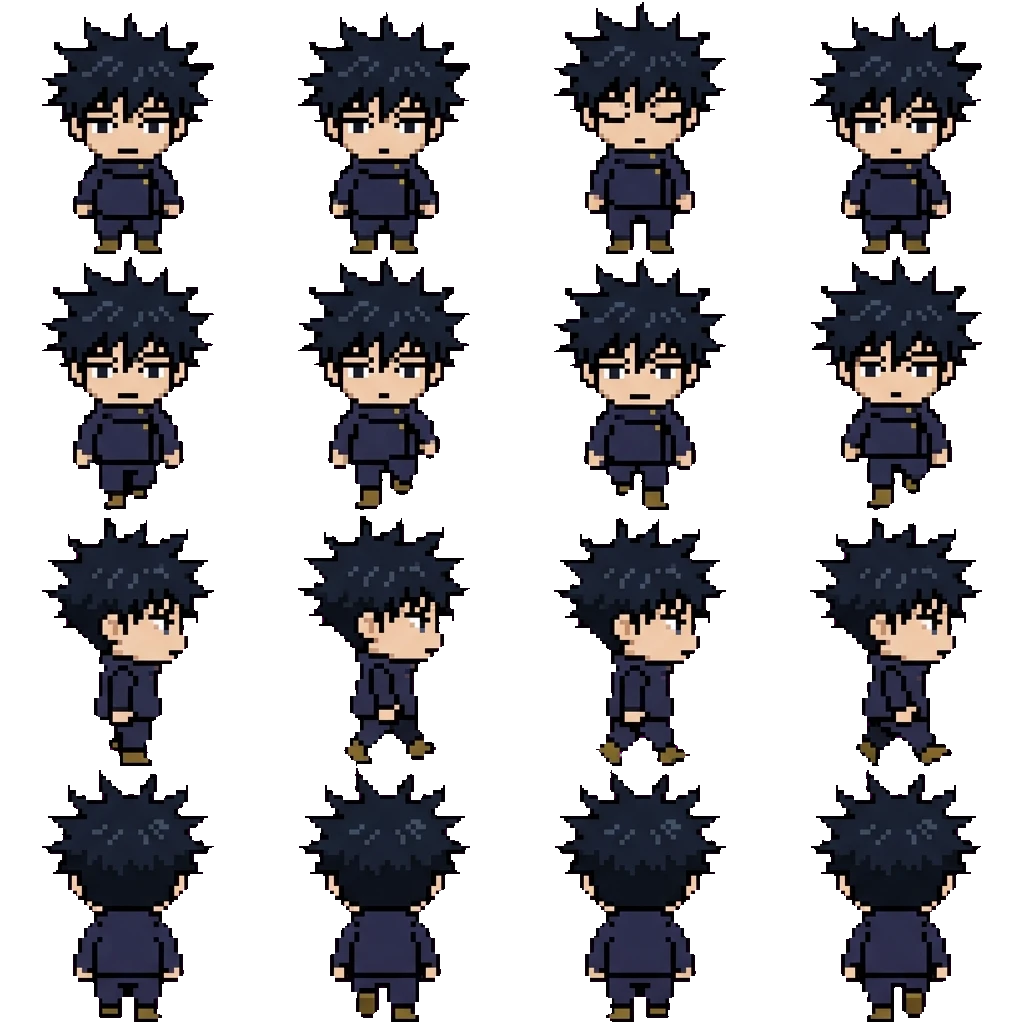 Megumi movement sprite