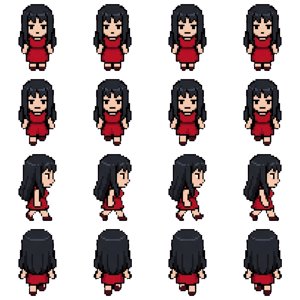 Tomie movement sprite