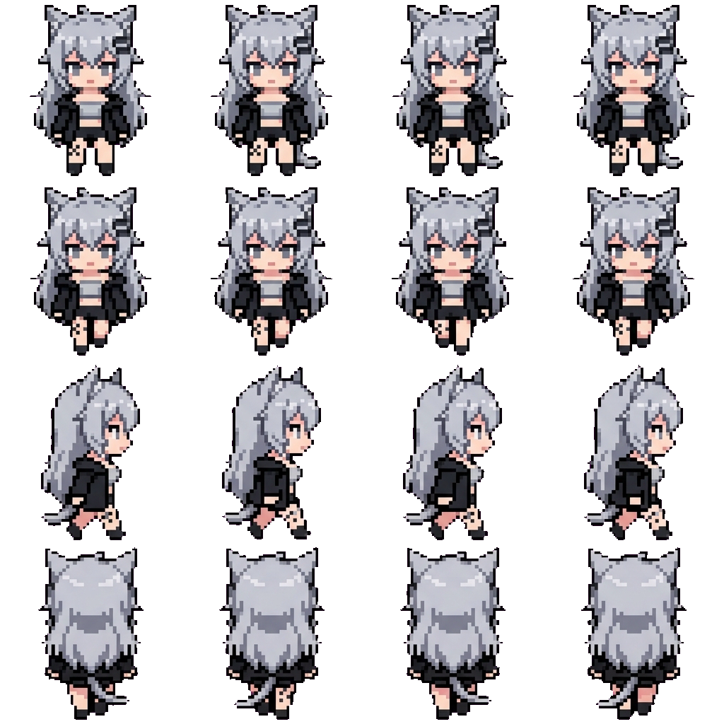 Yuki movement sprite