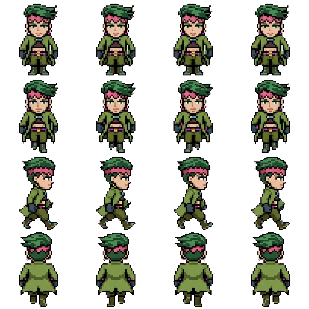 Kíhibe Rohan movement sprite