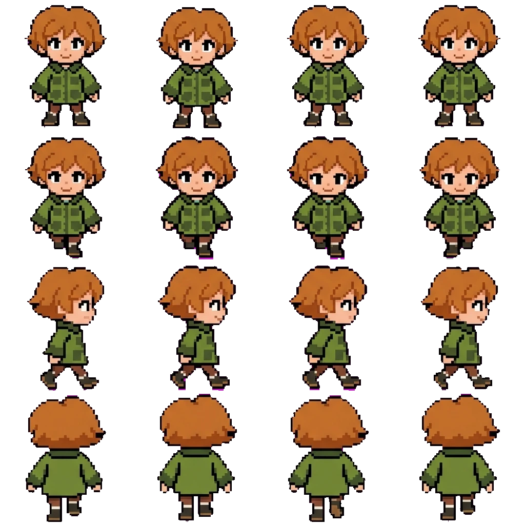 Esther movement sprite