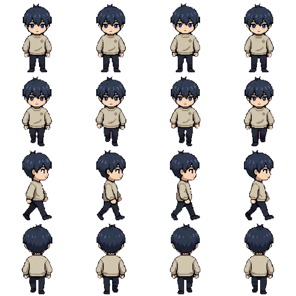 Isagi movement sprite