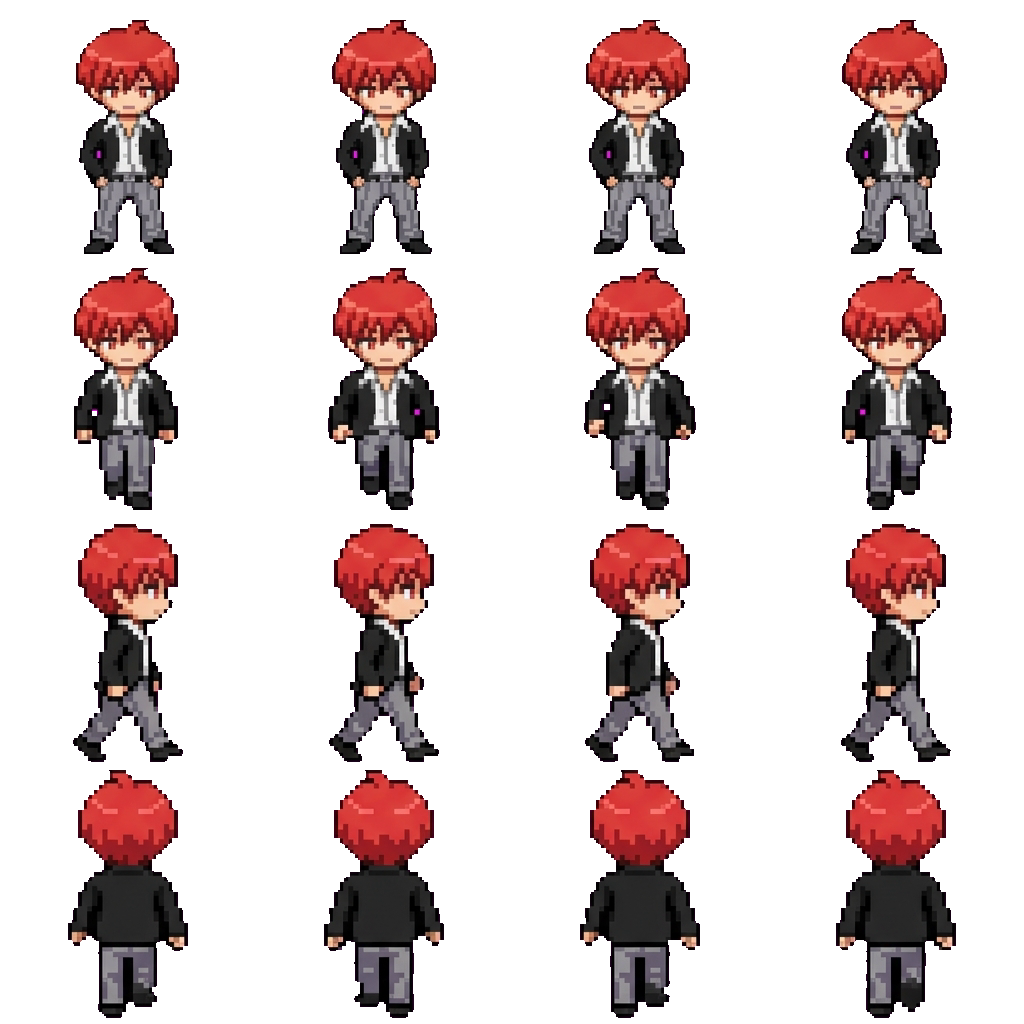 Karma Akabane movement sprite