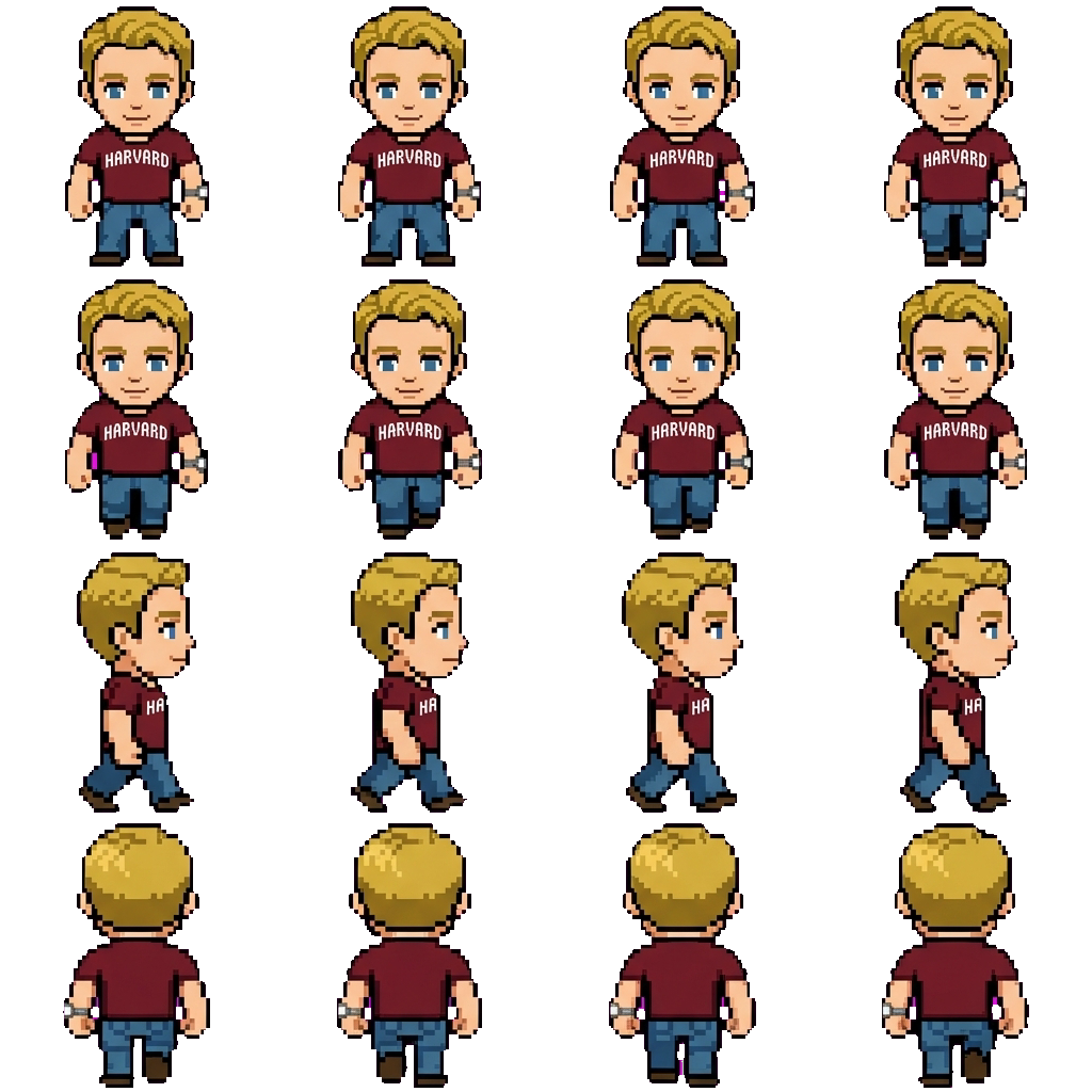 Steve movement sprite