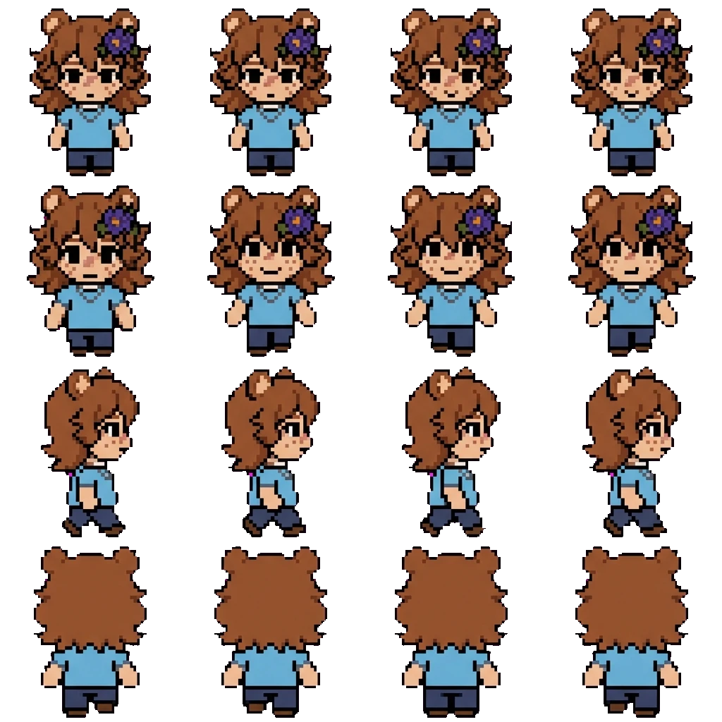 Sister movement sprite