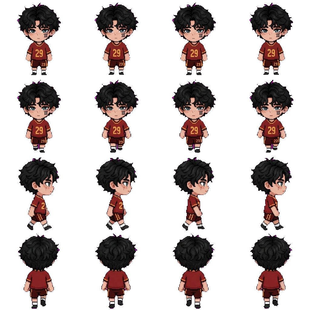 Jean Moreau movement sprite