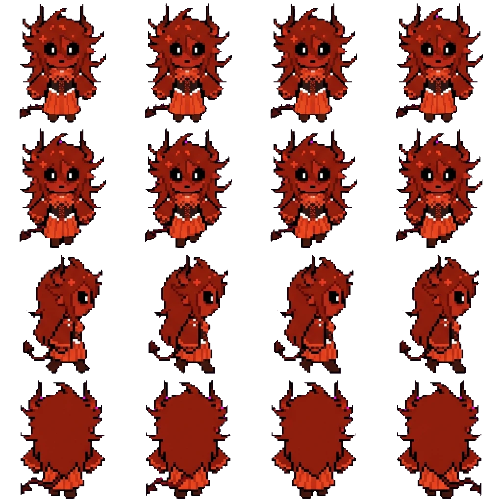 Creator movement sprite