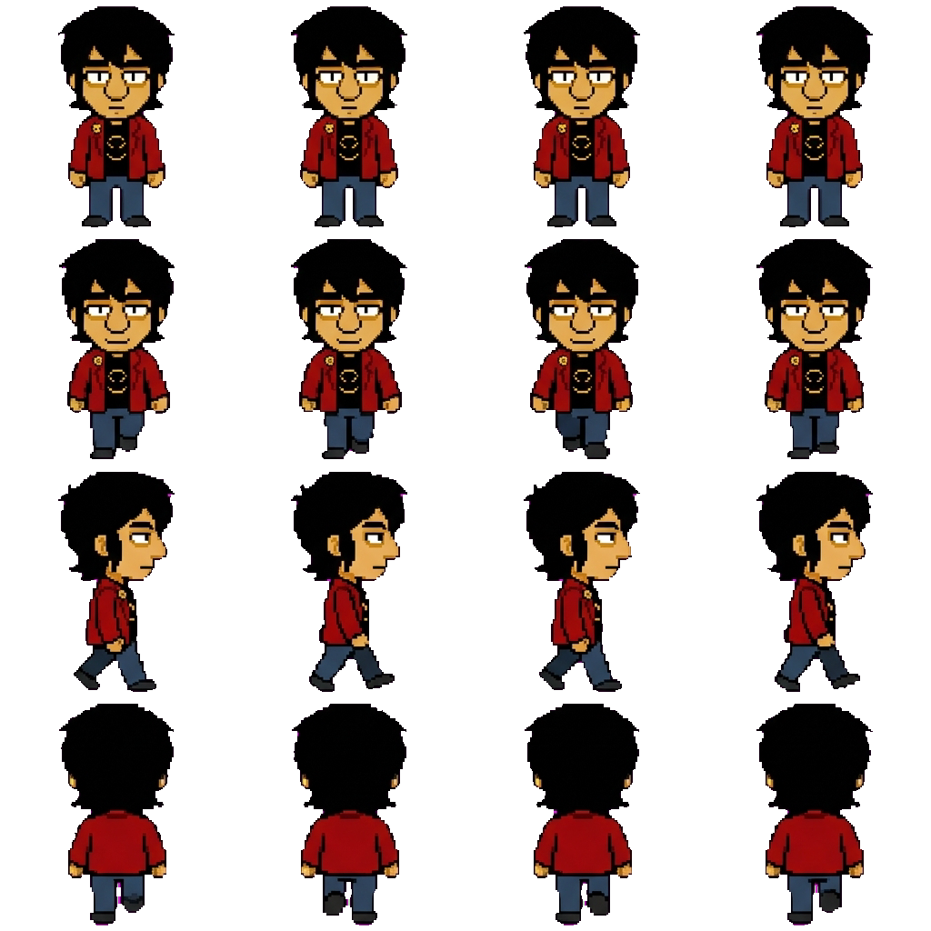 Zero movement sprite