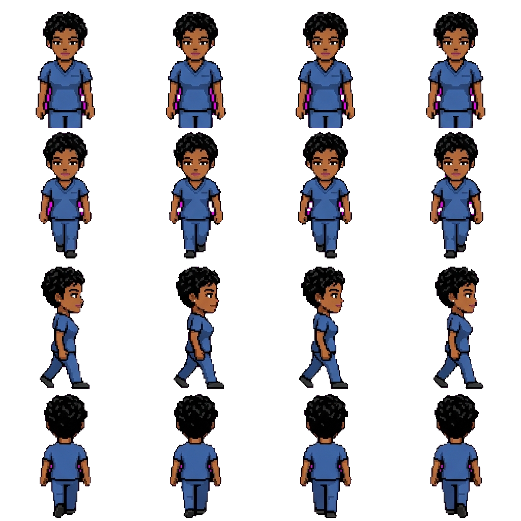 Tiana movement sprite