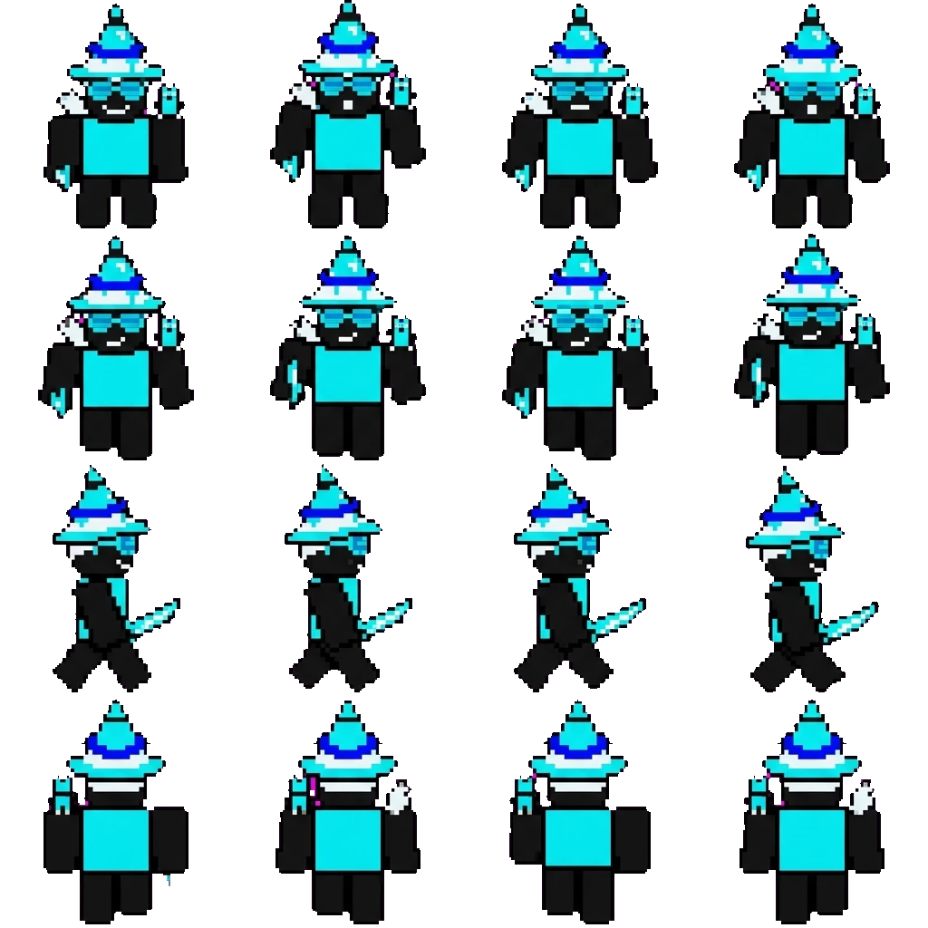 Evil Upbeat movement sprite
