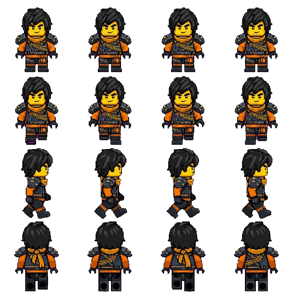 Cole movement sprite