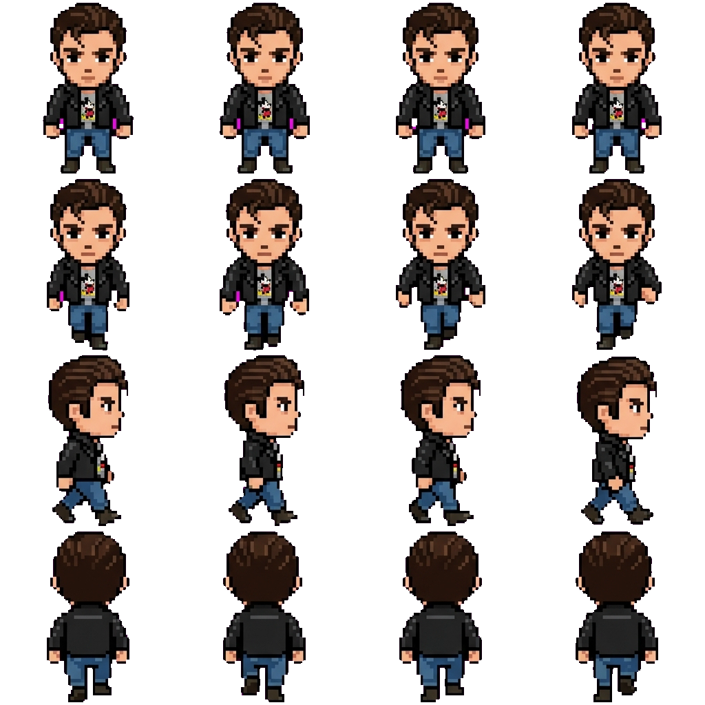 Two Bit movement sprite