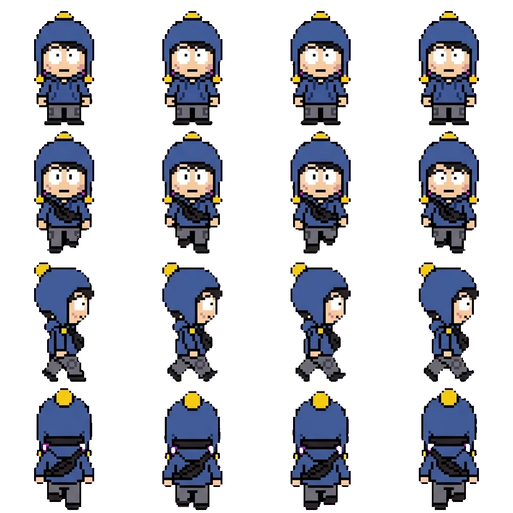 Craig Tucker movement sprite