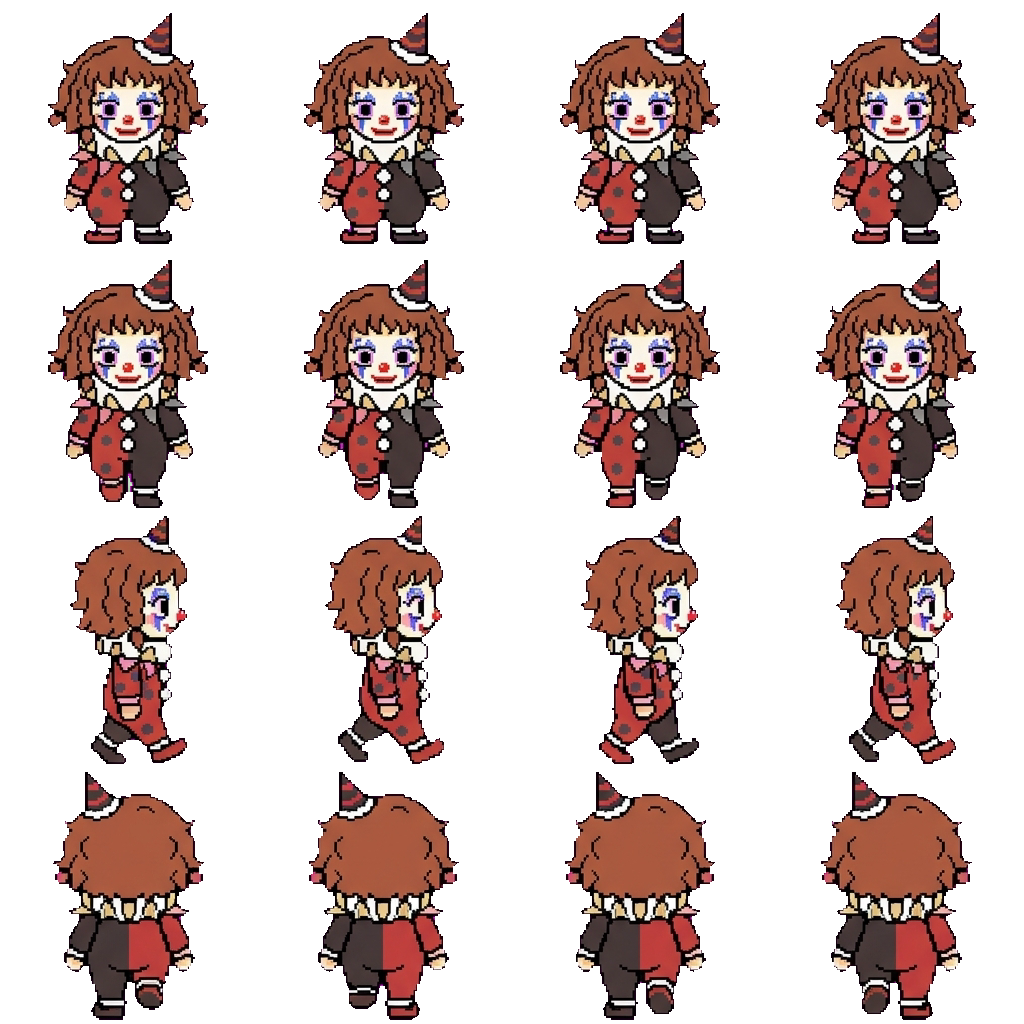 Rebecca movement sprite