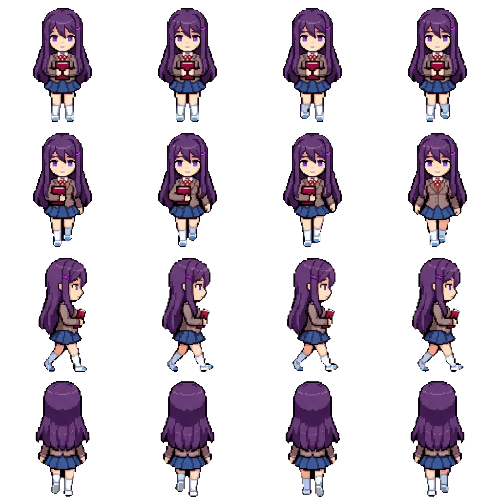Yuri movement sprite