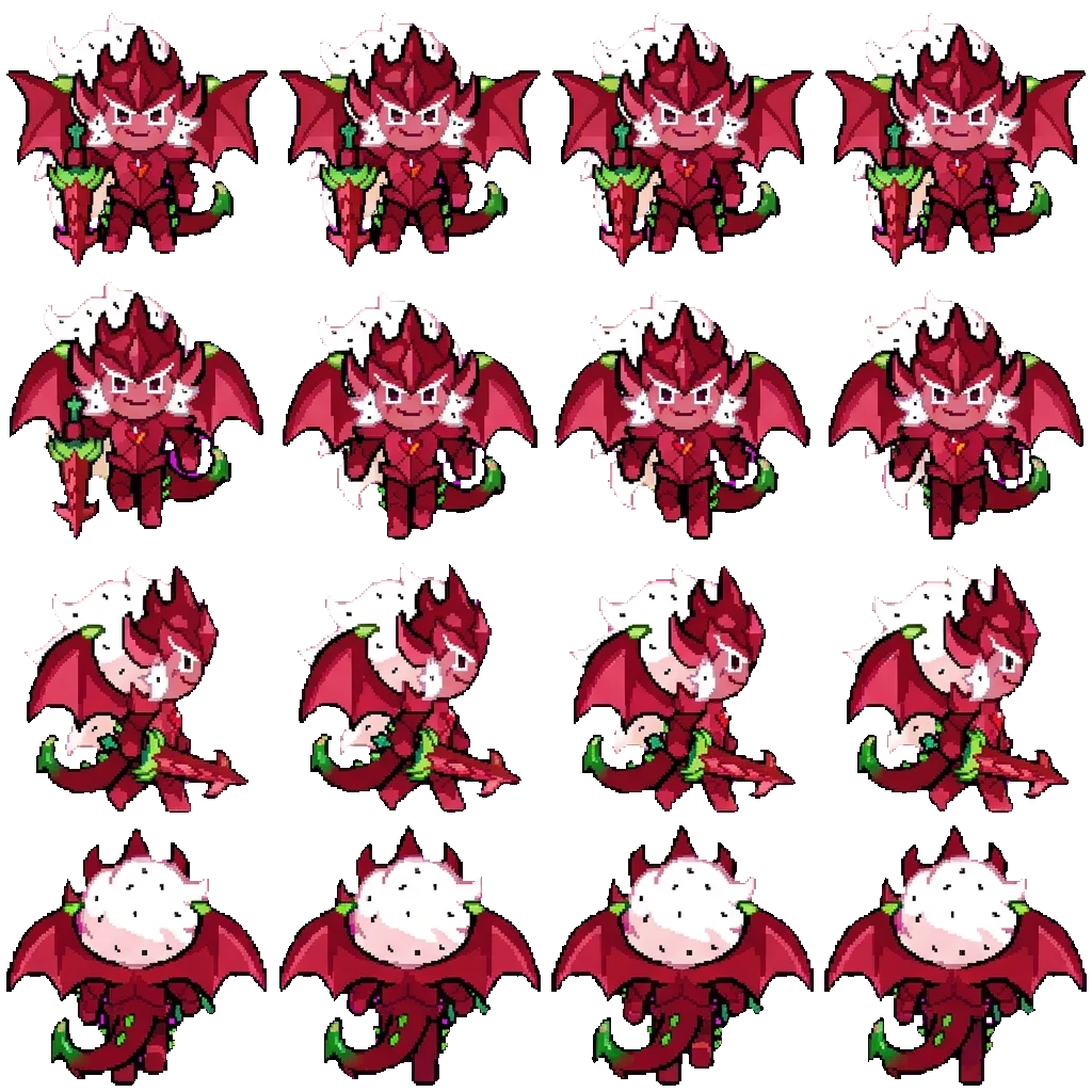 Pitaya Dragon movement sprite