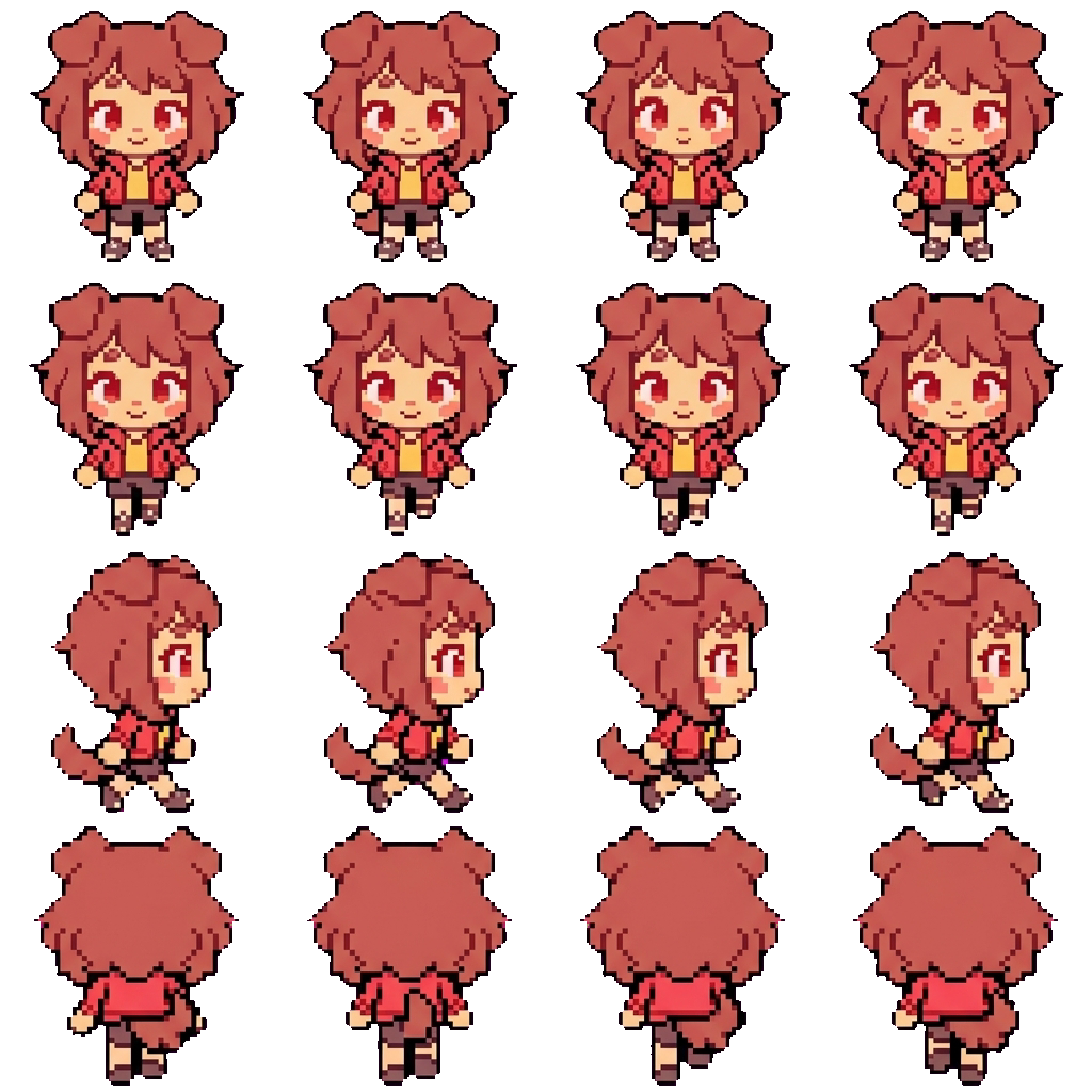 ochako-chan movement sprite