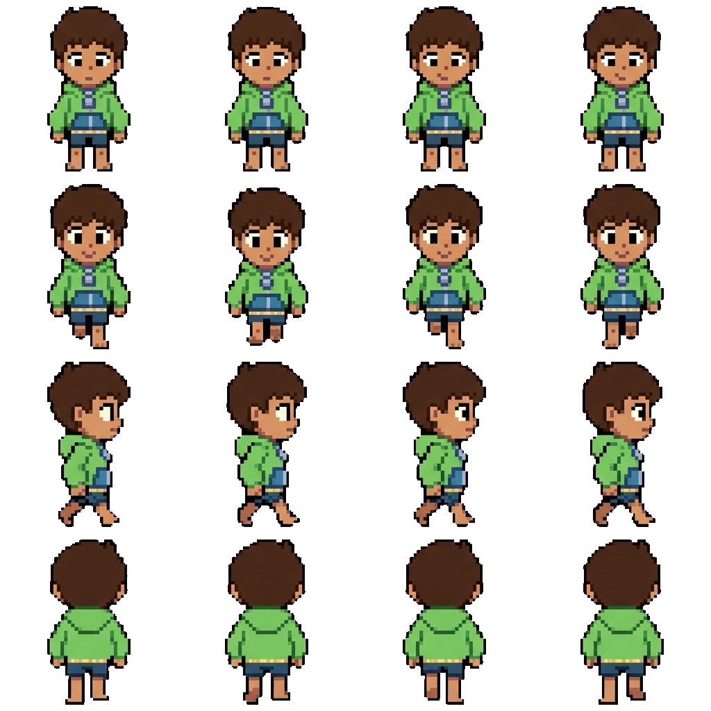 Leon movement sprite