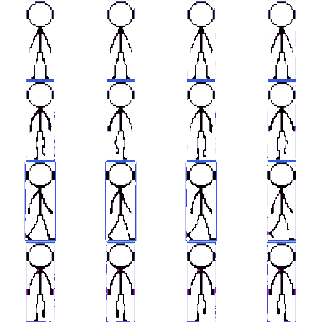 White Stickman movement sprite