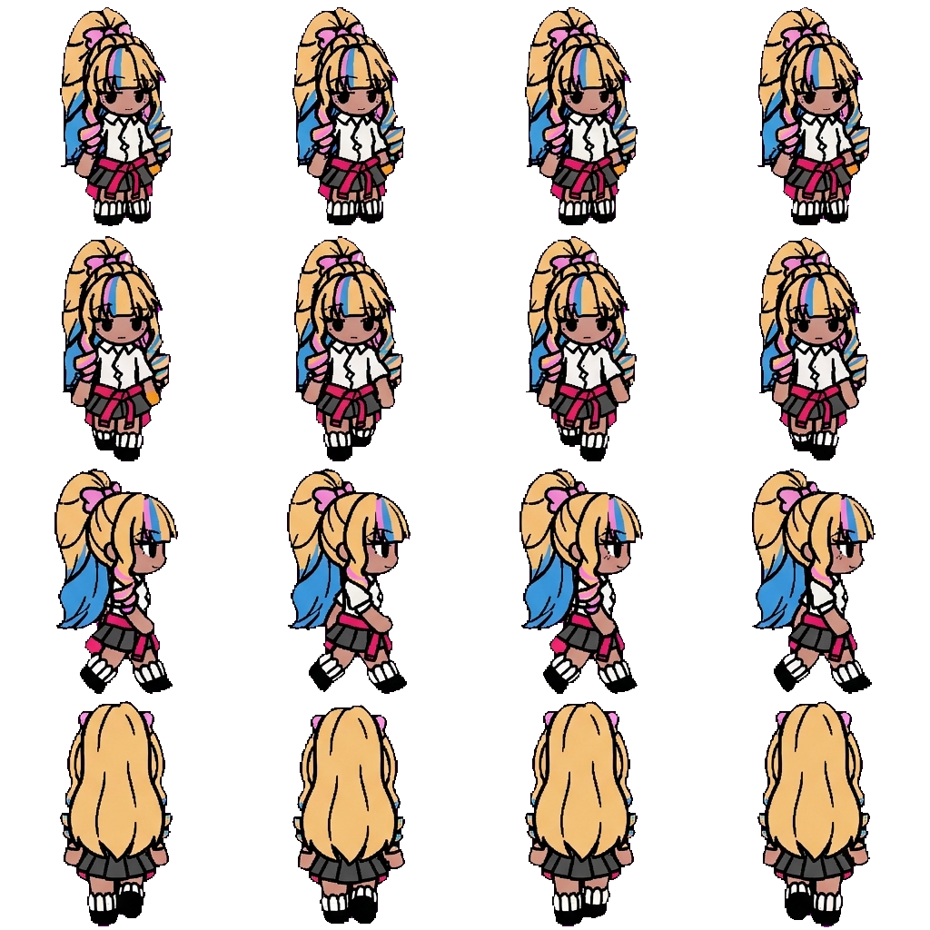 Brittney Claire movement sprite
