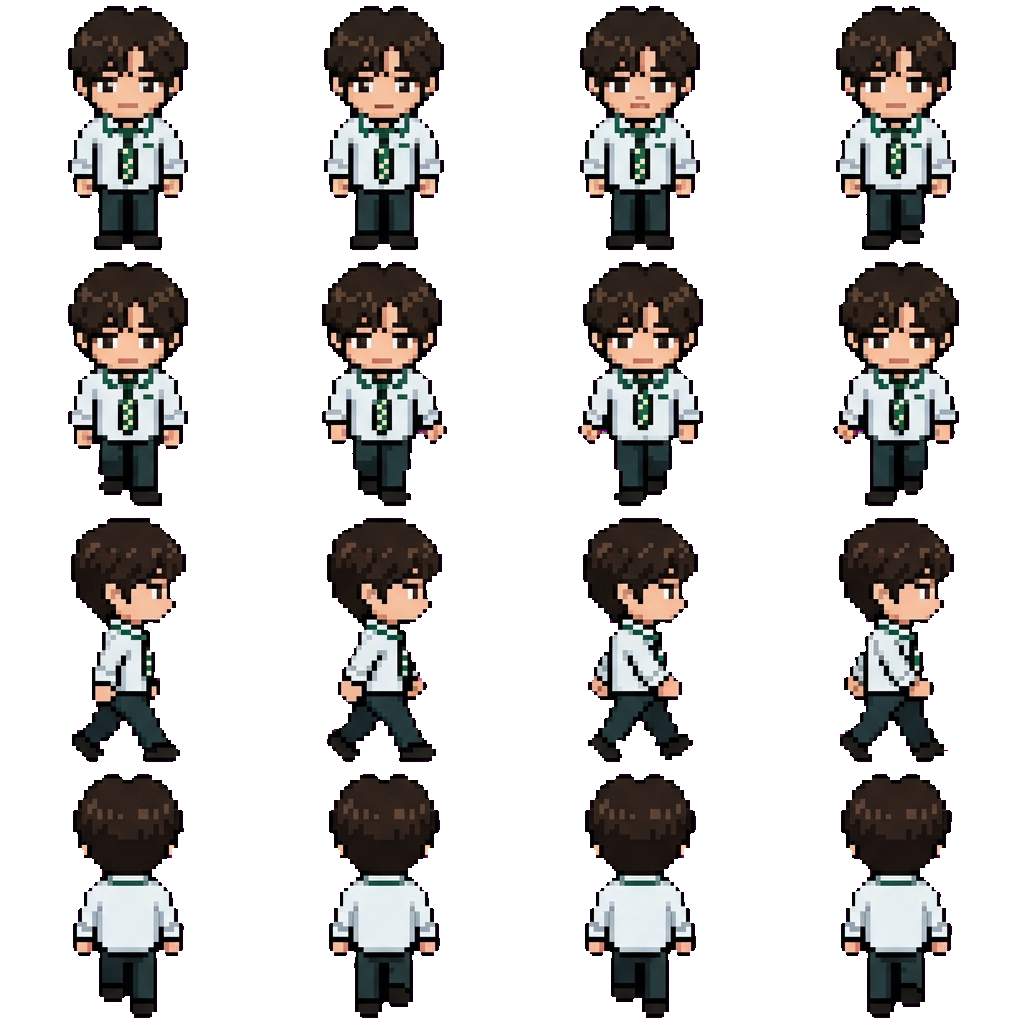 Hamin movement sprite